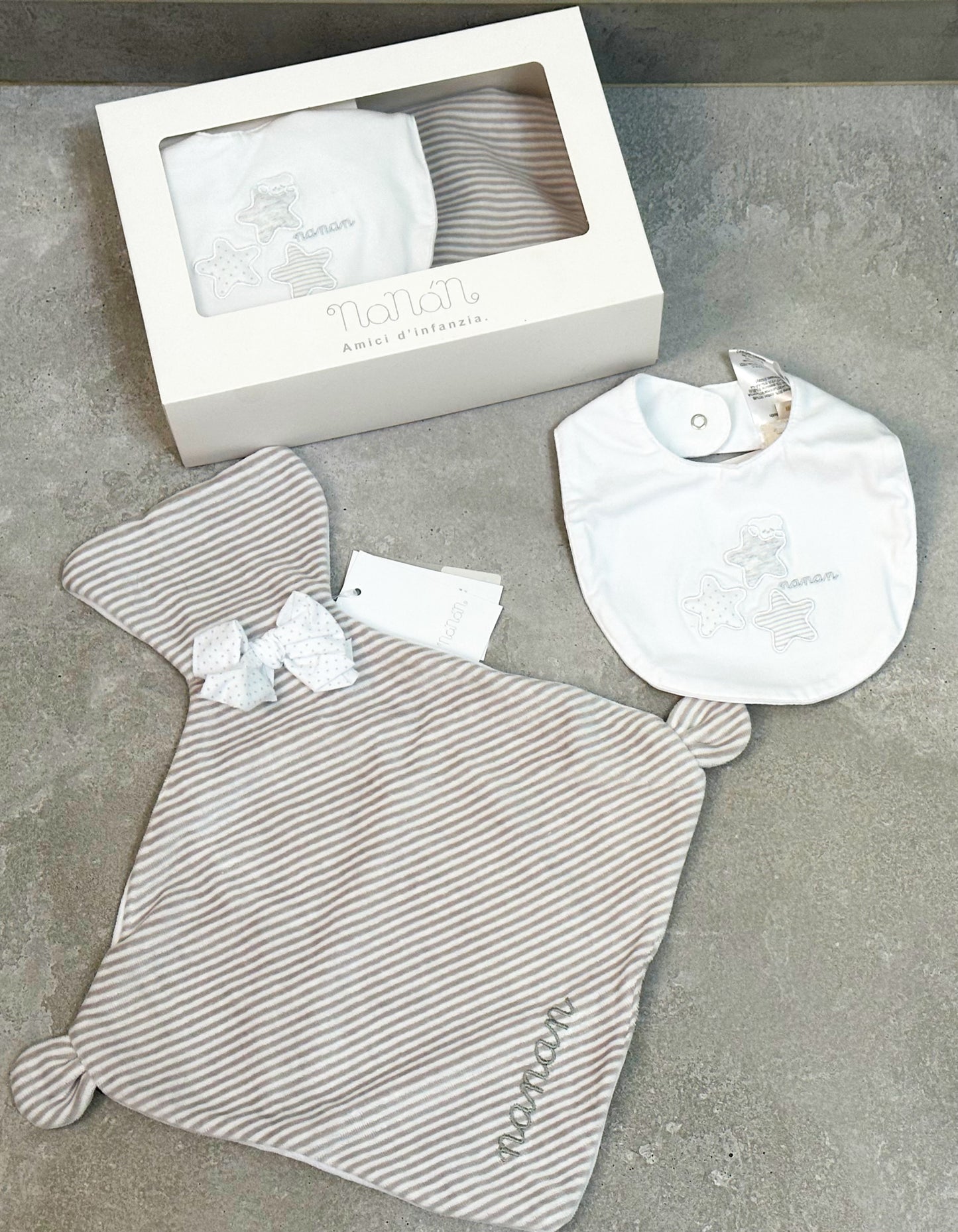 Set Nanan Unisex Bavaglio + Dou Dou