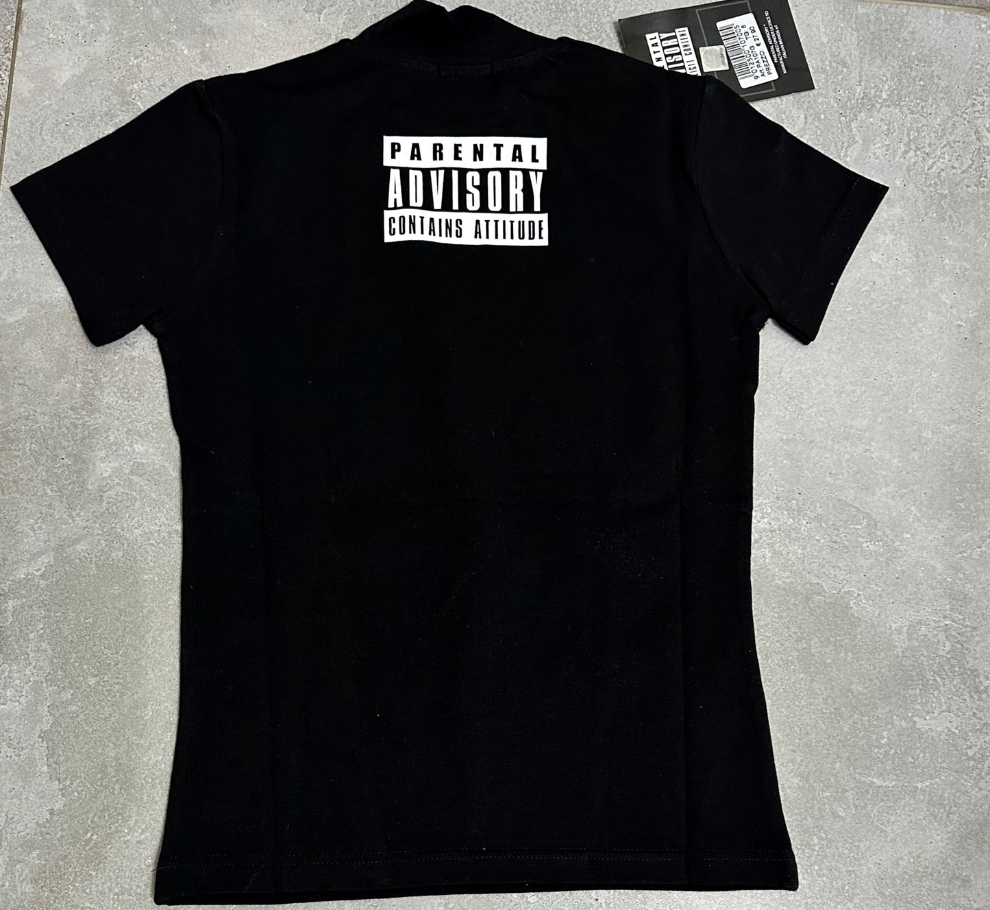 T-shirt Bimba Parental Advisory