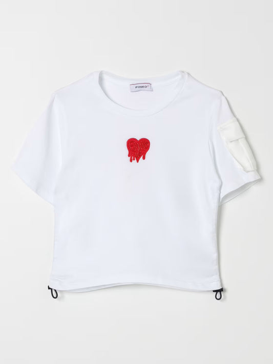 T-Shirt Pinko Con Perline